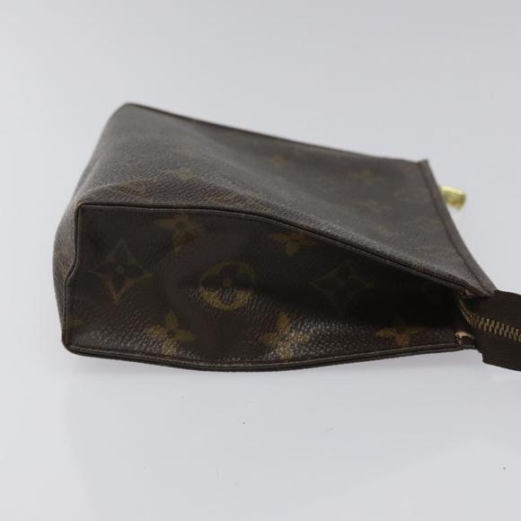 LOUIS VUITTON Monogram Poche Toilette 19 Pouch M47544 LV Auth am8031 - Picture 3 of 16